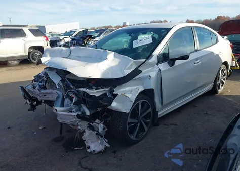 2022 Subaru Impreza Sport из США, поврежденный, VIN 4S3GKAL69N3606871